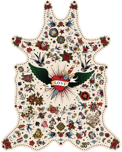 Tapis Peau de bête PÔDEVACHE