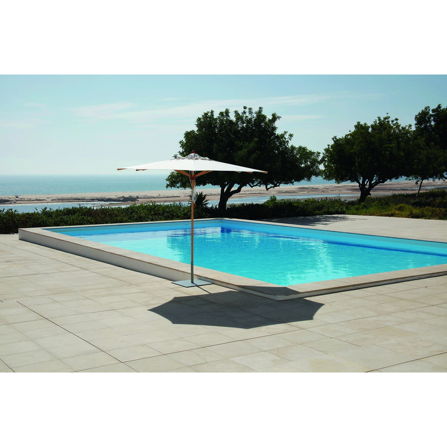 Parasol NAPOLI 3.5m Circular Barlow Tyrie