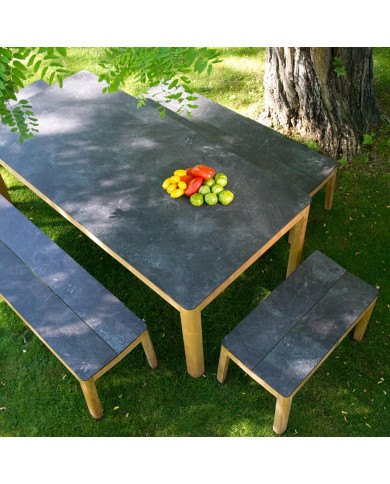 Table fixe 200 cm TEKURA Les Jardins