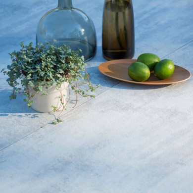 Table basse XL gris espace BASTINGAGE Les Jardins