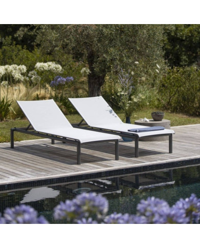 Bain de soleil BASTINGAGE Les jardins
