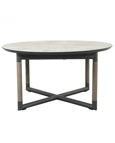 Table ronde extensible BASTINGAGE 146/206 x 146 cm