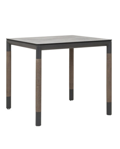 Table bistro BASTINGAGE 80x80 cm Les jardins
