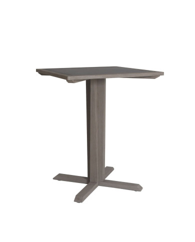 Table pied central carrée SKAAL Les Jardins