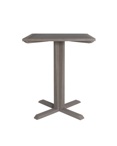 Table pied central carrée SKAAL Les Jardins
