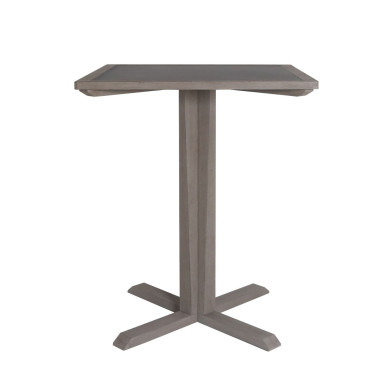 Table pied central carrée SKAAL Les Jardins