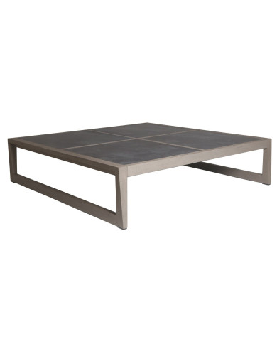 Table basse céramique noire XXL SKAAL Les Jardins