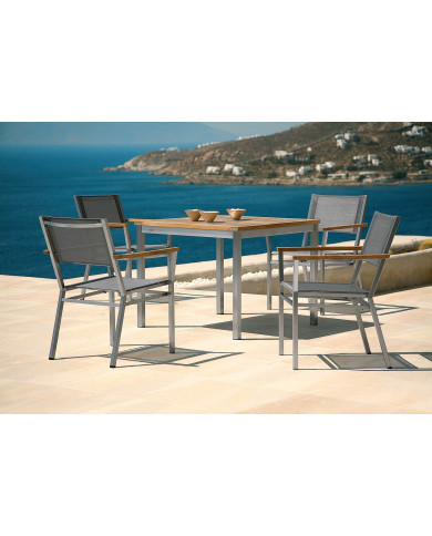 Table carrée EQUINOX DINING Barlow Tyrie