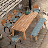 Banc en teck TITAN 130 cm Barlow Tyrie