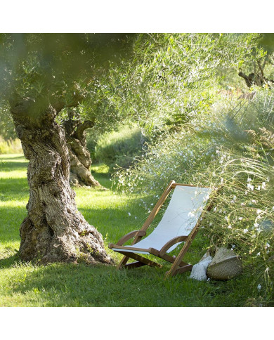 Les Jardins MARINA deckchair 