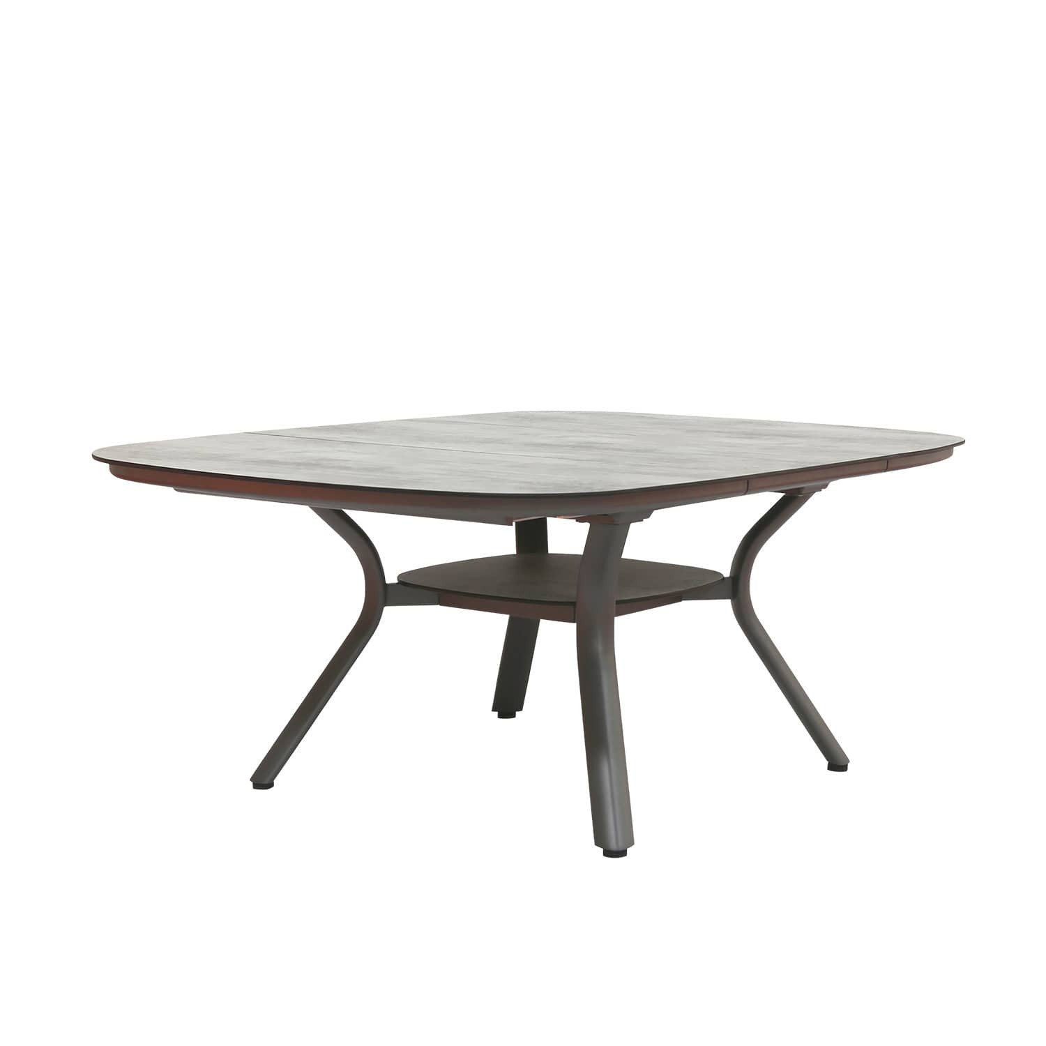 Table carrée extensible 135/195 cm SAGAMORE Les Jardins