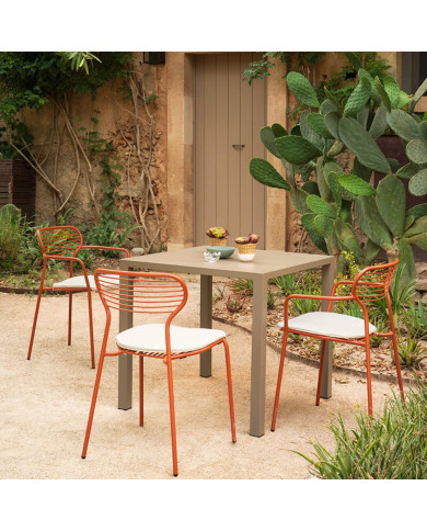 Table carrée NOVA 90 x 90 cm Emu