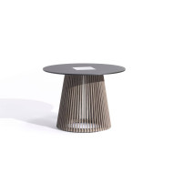 Table basse lumineuse TECKA solaire Ø70 cm Les Jardins