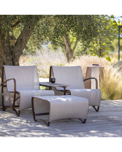 Jeu d'accoudoirs JET STREAM Corten Les Jardins