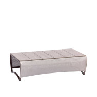Table basse JET STREAM Corten 120 x 70 cm Les Jardins
