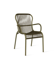 Fauteuil blanc BASTINGAGE Les Jardins