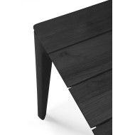 Table BOK Teck Vernis Noir Ethnicraft