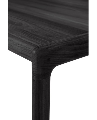 Table Basse JACK Teck Vernis Noir Ethnicraft
