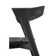 BOK chair teak varnished black Ethnicraft