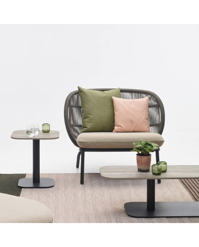 KODO Fossil grey armchair Vincent Sheppard