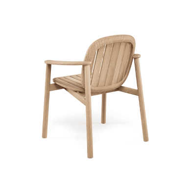 TWINS Emu teak stacking armchair