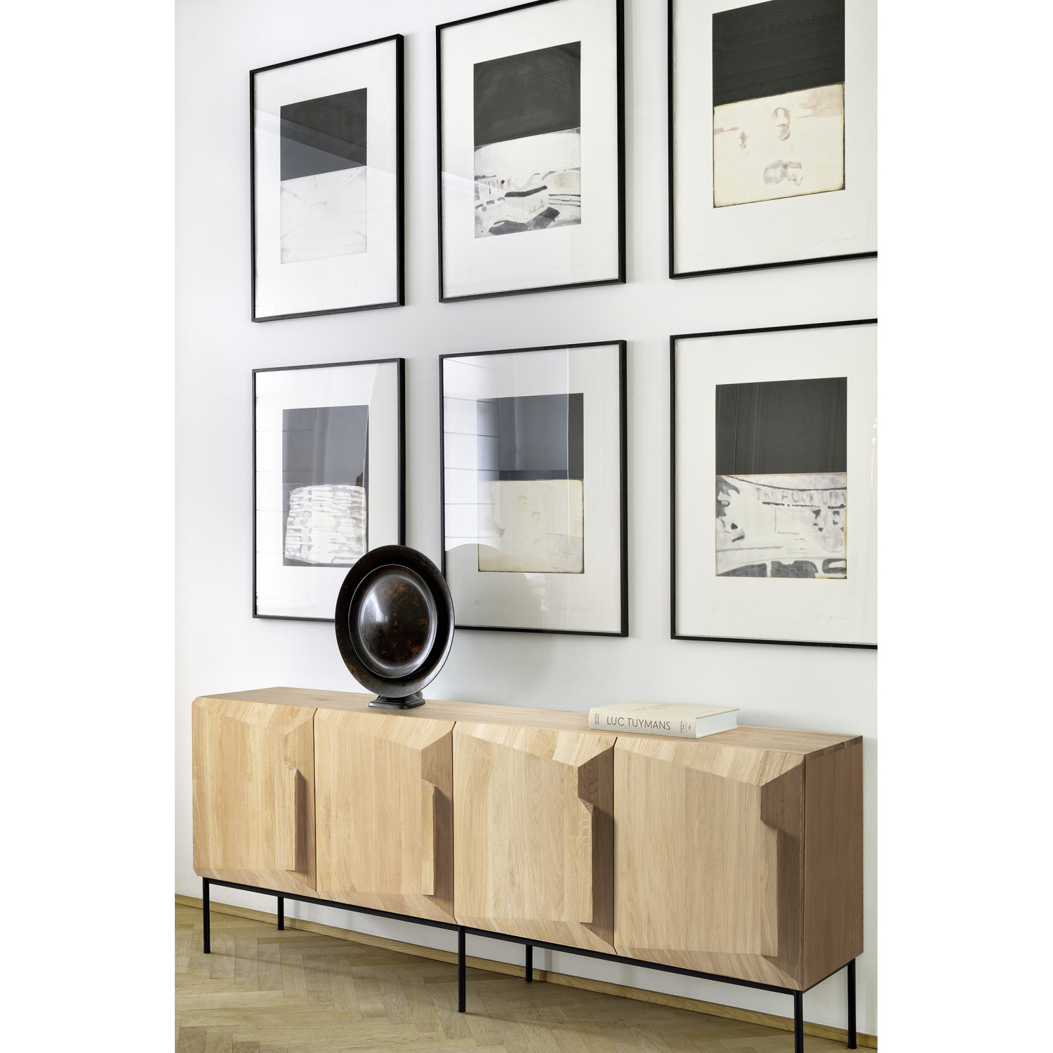Buffet STAIRS chêne 4 portes Ethnicraft