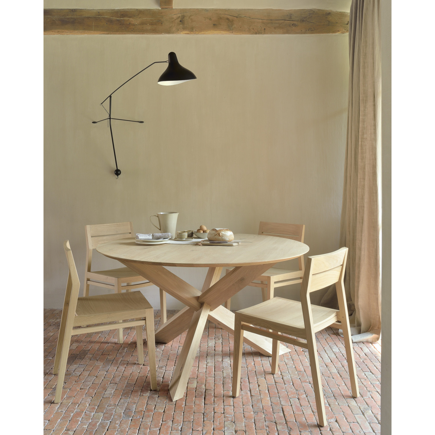 Table CIRCLE Ethnicraft