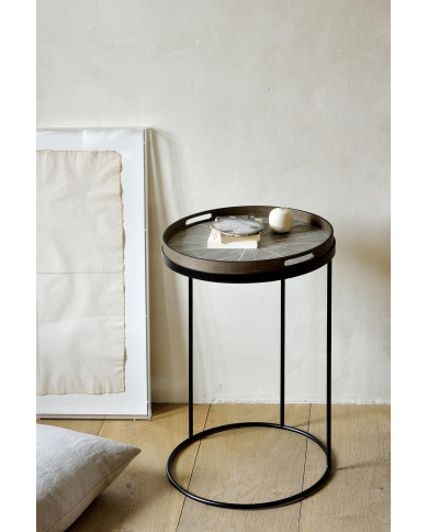 Plateau en bois SLICE Ø48 cm Ethnicraft
