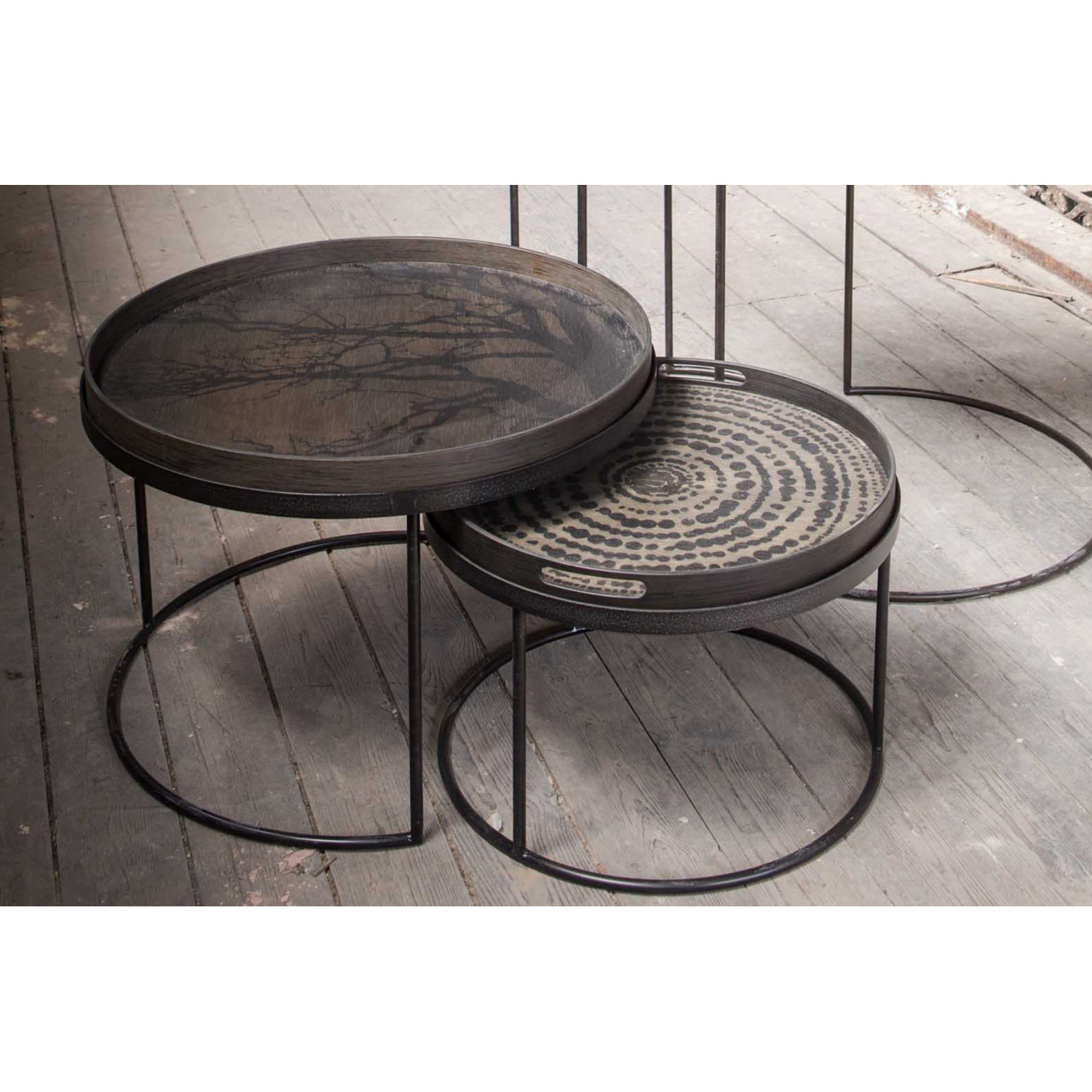 Plateau en bois TREE Ø61cm Ethnicraft