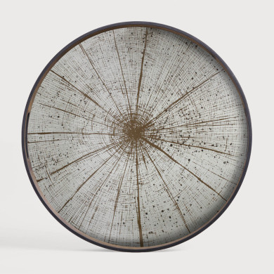 Plateau en miroir SLICE Ø48 cm Ethnicraft
