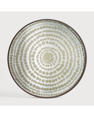 Plateau en miroir BEADS gold Ø61cm Ethnicraft