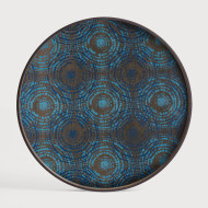 Plateau en miroir BEADS Seaside Ø61cm Ethnicraft
