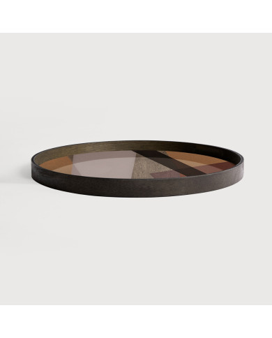 Plateau en verre ANGLE Pinot Ø61cm Ethnicraft