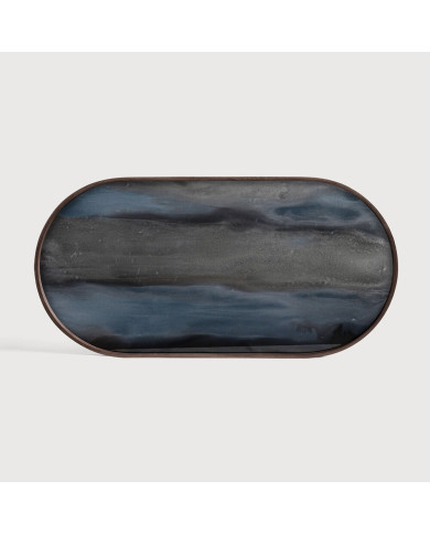 Plateau en verre ORGANIC oblong Ethnicraft