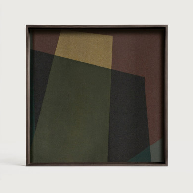 ANGLE square (S) glass tray Ethnicraft
