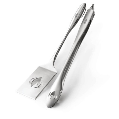Set of 2 Napoleon stainless steel utensils