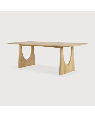 Table GEOMETRIC rectangulaire chêne Ethnicraft