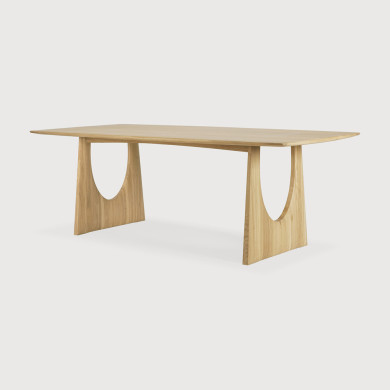 GEOMETRIC oak table Ethnicraft