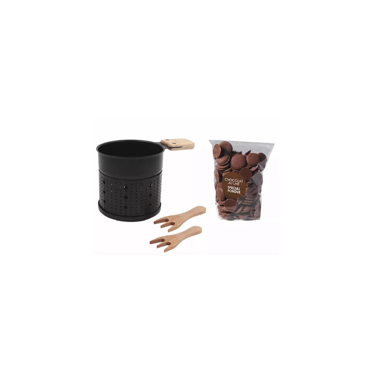 Coffret fondue chocolat à la bougie Cookut