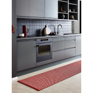 EFFI carpet dark red Pappelina