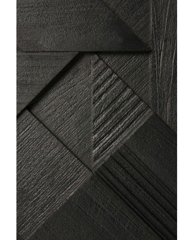 Buffet GRAPHIC en teck noir Ethnicraft