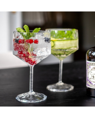 Pack of 6 Koziol SUPER Cocktail Glasses (400 ml)