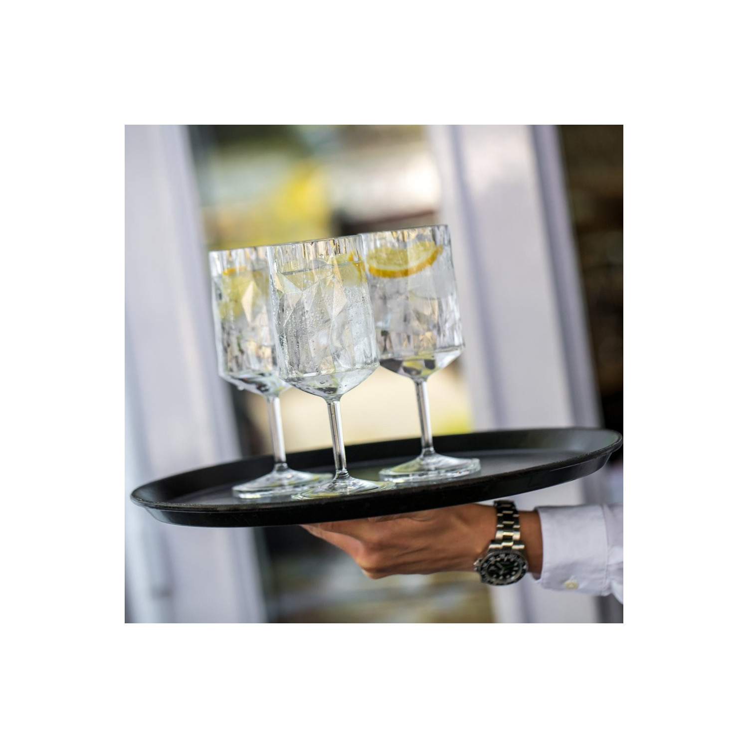Lot de 6 SUPERVERRE à eau (300 ml) Koziol