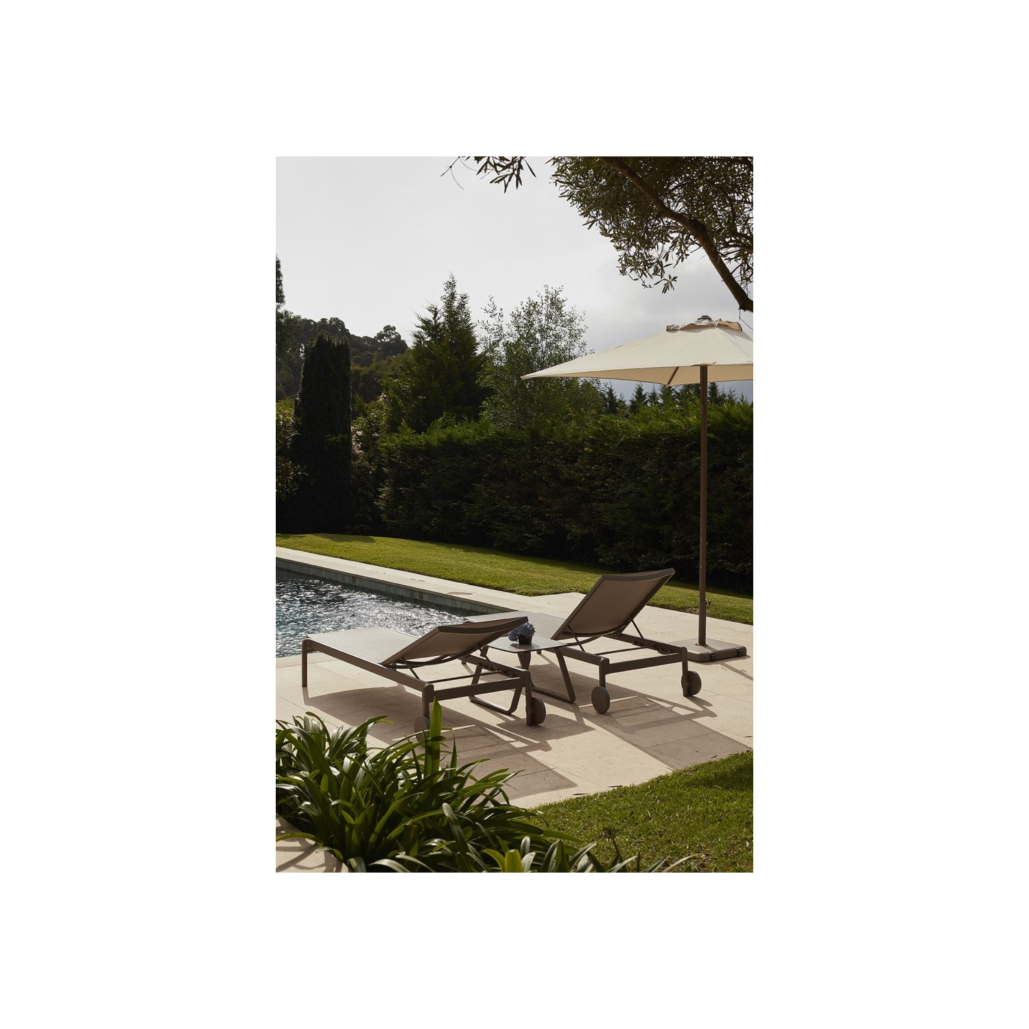 Les Jardins du Sud BEACH sun lounger 