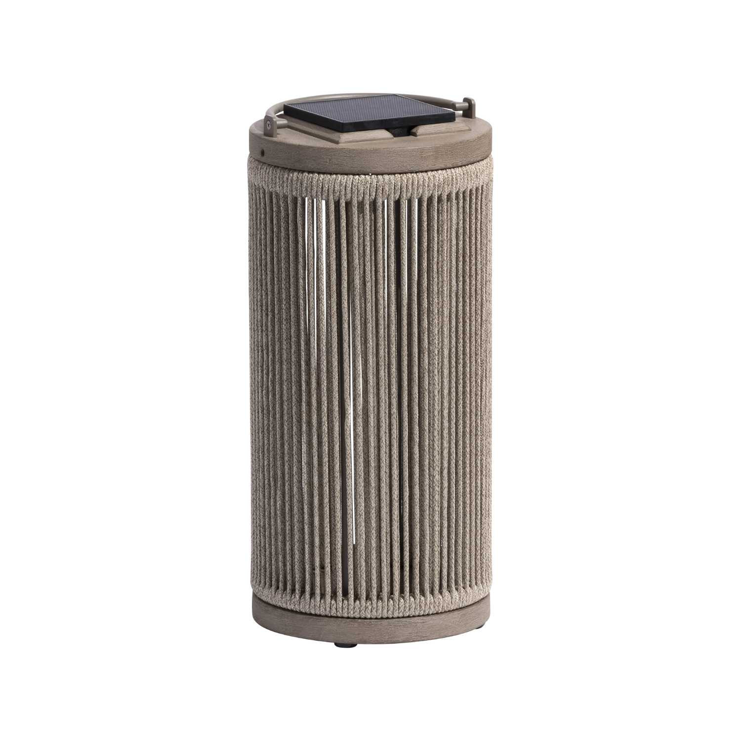 Les Jardins ROP&STRIP solar and rechargeable lantern 