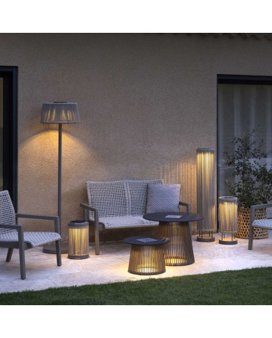 Lanterne ROP&STRIP solaire et rechargeable Les Jardins