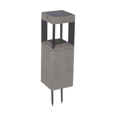 Borne TECKALU solaire et rechargeable Les Jardins