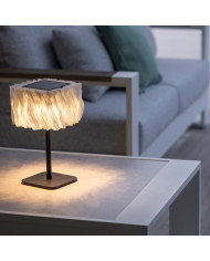 Lampe de table PALOMA solaire et rechargeable Les Jardins