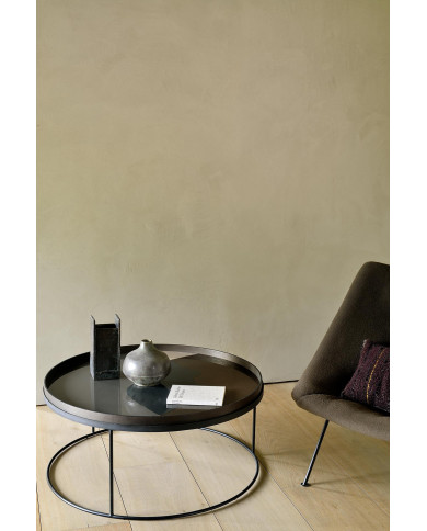 COMBINED DOTS round glass tray Ethnicraft