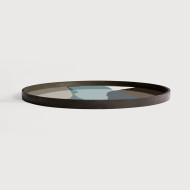 Plateau en verre WABI SABI rond Ethnicraft